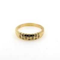 Ring 585 Gold 14 Karat Diamant Gelbgold 0,15 CT Brillant Nordrhein-Westfalen - Gelsenkirchen Vorschau