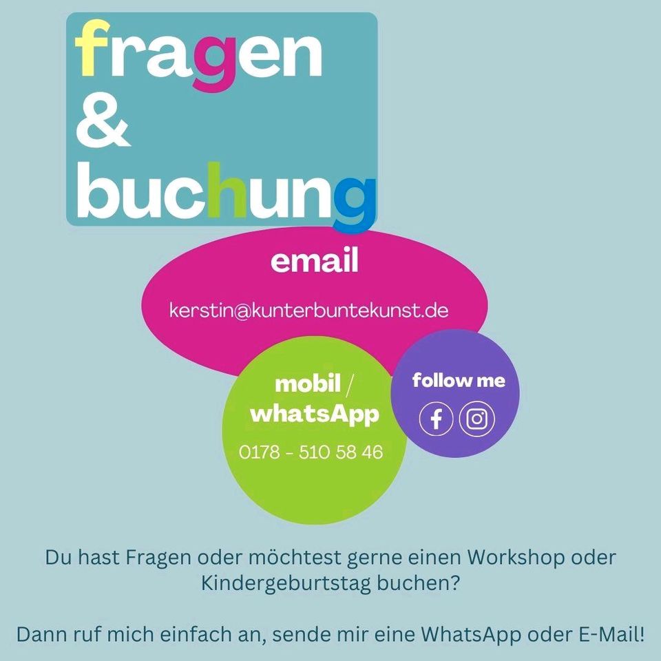 FunnyARTpainting Workshops & Kindergeburtstage in Duisburg