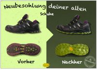 Neubesohlung  Schuhe mit Vibram Laufsohle, XA PRO, Altra , Adidas Bayern - Bad Bayersoien Vorschau