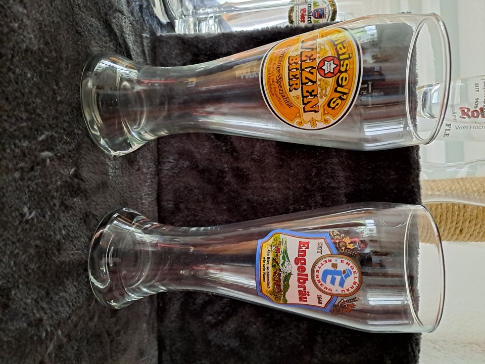 Biergläser Sammlung in Lenzkirch