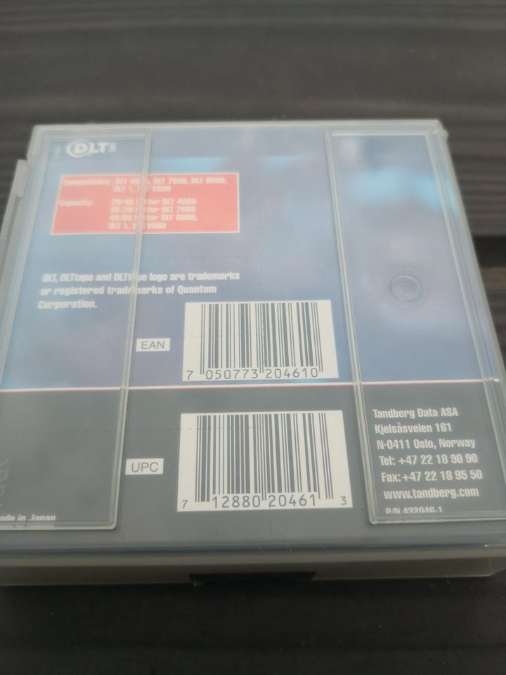 Tandberg Data DLT Tape IV Cartridge Datenkassette für DLT8000 Neu in Berlin