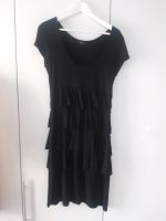 Comma Sommer  Volant Stretch Kleid M 38 schwarz weicher Jersey sc Baden-Württemberg - Reutlingen Vorschau