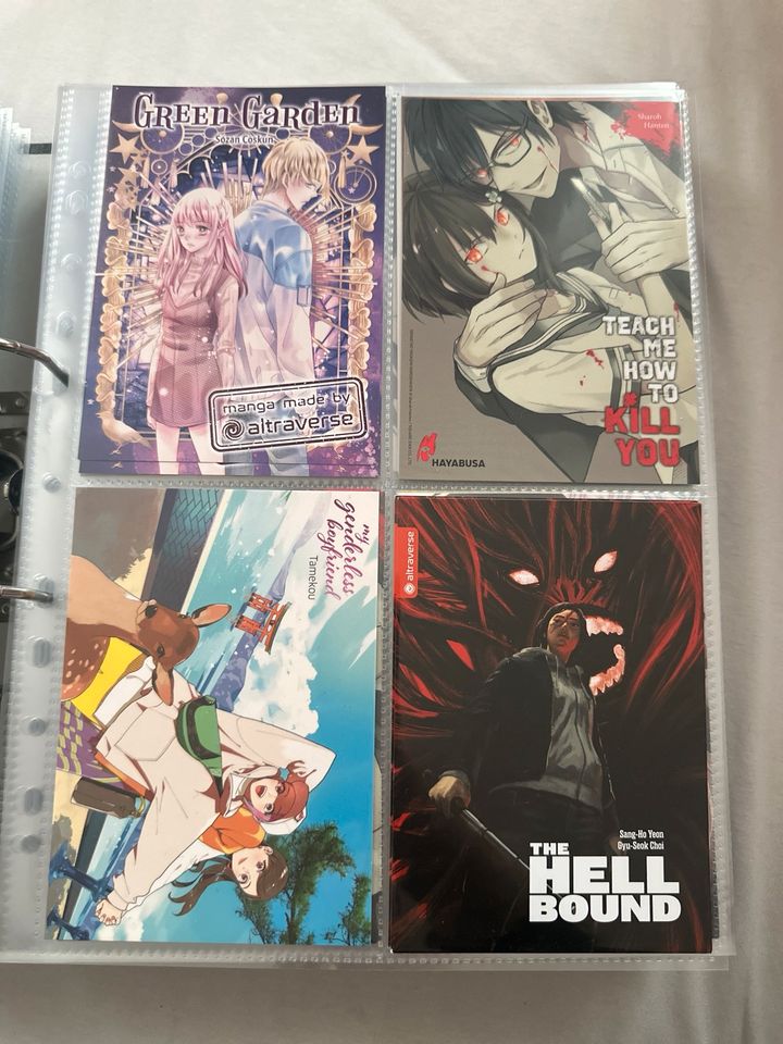 Anime Manga Postkarten in Claußnitz