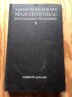 H.Dubbel: Taschenbuch für den Maschinenbau, 2. Bd, 1939 Rheinland-Pfalz - Westerburg Vorschau