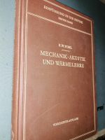 Einführung Physik Mechanik Akustik Wärmelehre Pohl Berlin - Pankow Vorschau