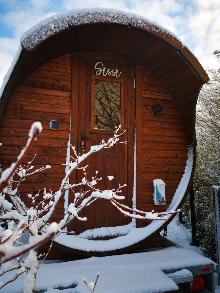 Mobiles Saunafass zum Mieten / Sauna für daheim in Penzing