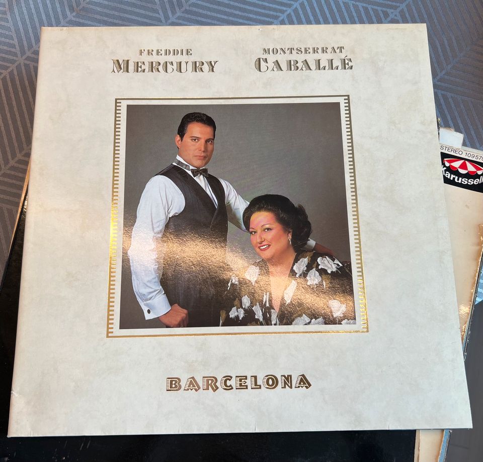 Freddie Mercury Montserrat Caballe Barcelona LP in Bochum