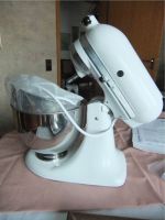 KitchenAid Artisan 4,8 l 5KSM175 300 Watt creme mit Extra Zubehör Baden-Württemberg - Schelklingen Vorschau