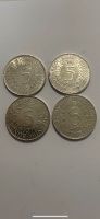4 mal5 Deutsche Mark Silberadler münze 1965 d—1966j—1967f—1971 g München - Moosach Vorschau