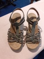 Sandalen / Sommerschuhe - Gr. 38 - beige/braun Bayern - Mettenheim Vorschau