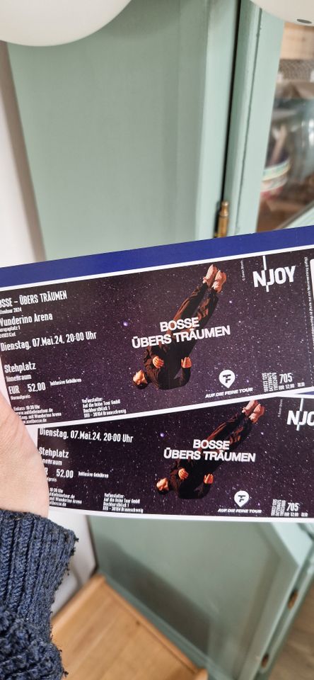 2 Bosse Konzert-Tickets Kiel 07.05.2024 in Sieverstedt
