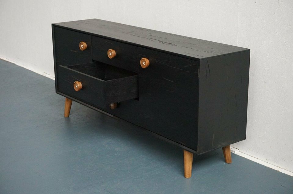 Bodahl Sideboard Tailor # Mocca black # Massiv-Möbel in Alsfeld