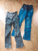 Schwangerschaftsjeans Umstandshose blau grau 38 Umstandsjeans Baden-Württemberg - Ludwigsburg Vorschau