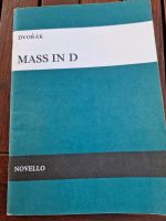 Noten - Dvorak - Mass in D Nürnberg (Mittelfr) - Südstadt Vorschau