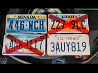 Kennzeichen USA Amerika Nevada, Kalifornien Bayern - Waakirchen Vorschau