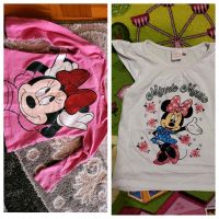 Je /  Minnie Maus Shirt u Langarm 104 110 Pailletten Hessen - Hofbieber Vorschau