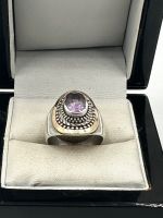 Vintage Ring mit Amethyst Silber 925&18 Karat Gold Berlin - Spandau Vorschau