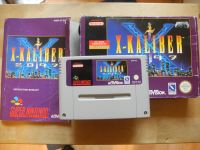 SNES Super Nintendo Spiel X-Caliber 2097 mit OVP Sachsen-Anhalt - Halle Vorschau