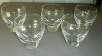 5 Kristallglas Whisky  Glas • Tumbler bauchig • eckiger Sockel Lübeck - St. Gertrud Vorschau