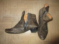 Damen Think Stiefeletten Leder grau anthrazit 42 Bayern - Peißenberg Vorschau