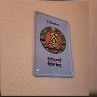 Blechschild DDR Schild Deutsche Demokratische Republik sammeln Berlin - Lichtenberg Vorschau