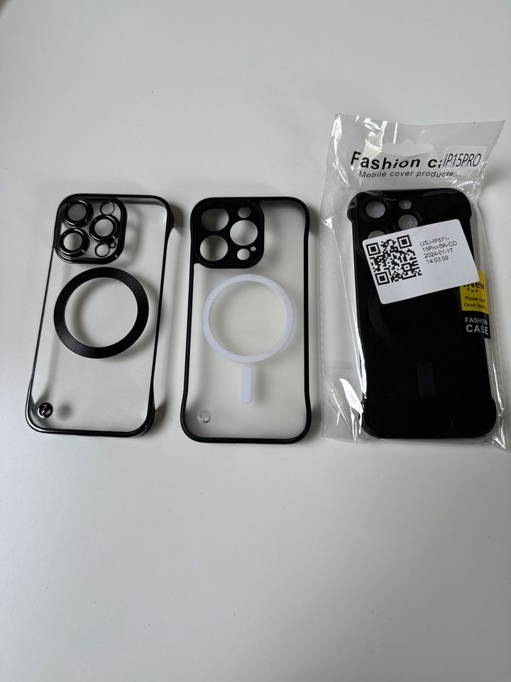 3x iPhone 15 Pro Hüllen Mag-Safe in Gießen