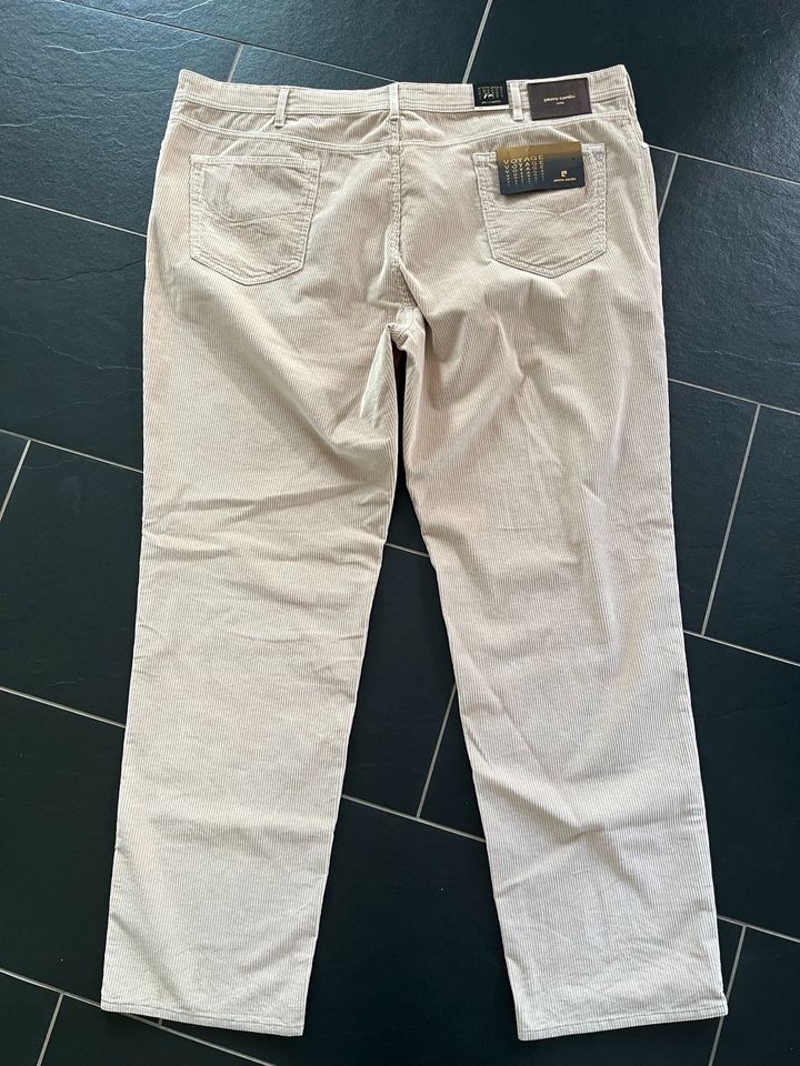 NEU * Pierre Cardin Herren Kord Hose Voyage 38917 Übergröße 32 in Andernach