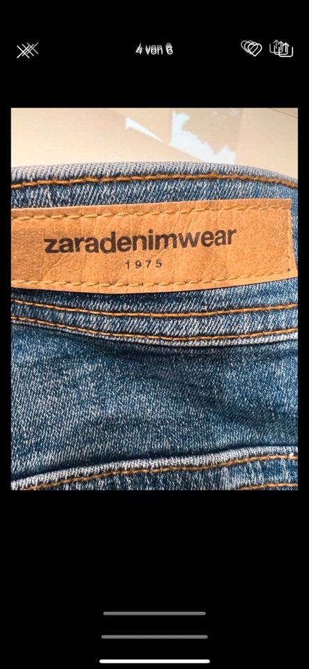 Jeans Hose Gr 38 von zara neu in Bochum