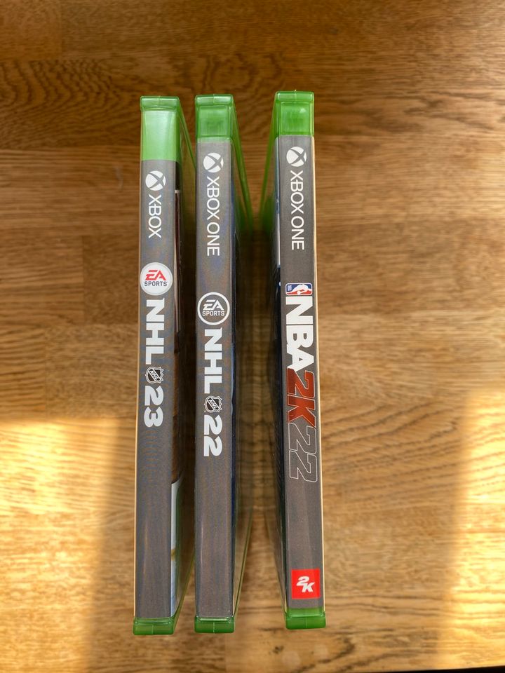 Xbox One Spiele NHL NBA in Türkheim