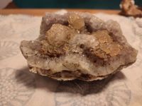 Geode Amethyst Druse mit Calcit Edelstein Bayern - Kaisheim Vorschau