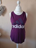 Adidas Sportshirt Gr. S Fitness Gym Sport Top Shirt Oberteil lila Dresden - Coschütz/Gittersee Vorschau