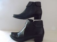 Lederstiefeletten , Booties, schwarz Gr. 39,neuwertig Nordrhein-Westfalen - Minden Vorschau