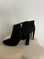 Stiefelette Damen schwarz Gold Gr.38. Buffalo Düsseldorf - Friedrichstadt Vorschau