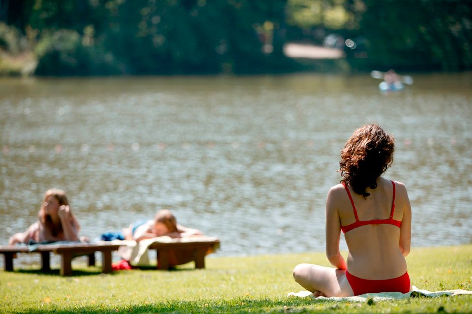 Mobilheim direkt am Waldsee in Thalmässing