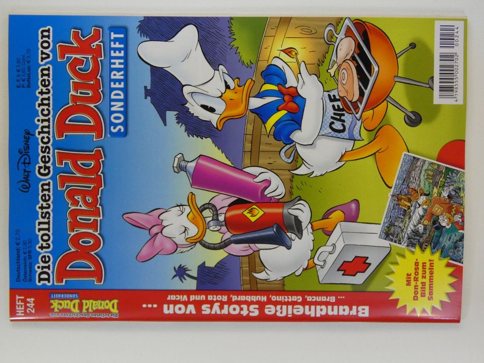 Donald Duck Sonderheft TGDD 241-250 Z 0- PERFEKT + 5 Beilagen in Dorsten