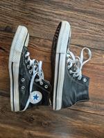 Converse Chucks All Stars Gr. 41 schwarz Leder Baden-Württemberg - Ebersbach an der Fils Vorschau