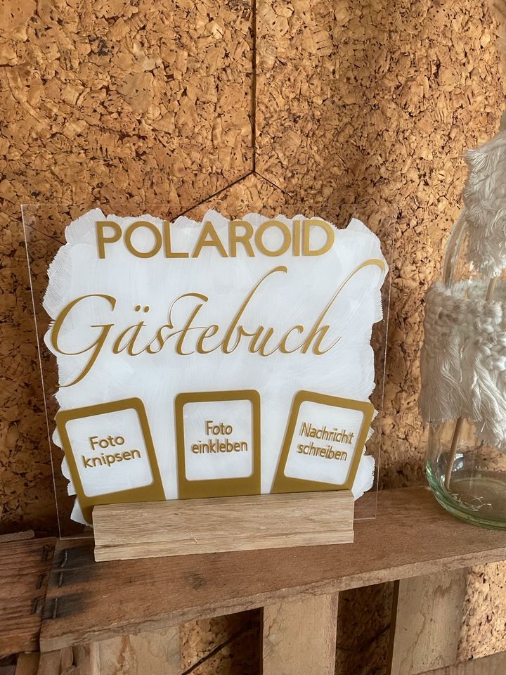 Polaroid Gästebuch Schild Hochzeit, Party Verleih in Nordrhein-Westfalen -  Gladbeck | eBay Kleinanzeigen ist jetzt Kleinanzeigen