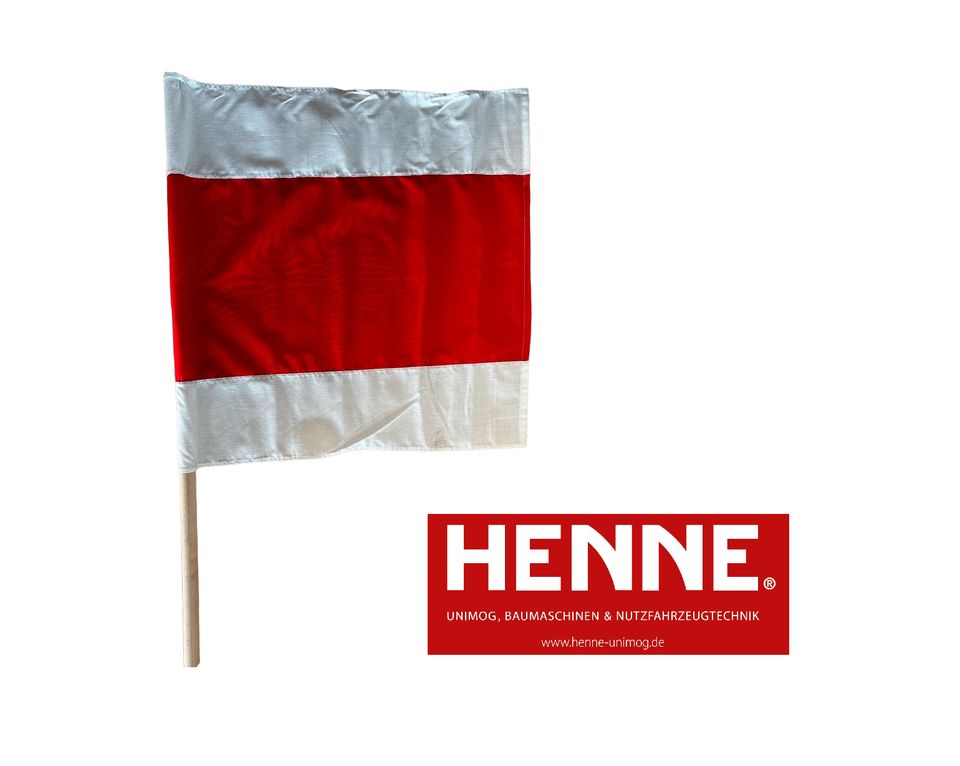 Warnflagge mit Holzstil 0236730-8 in Bayern - Wurmannsquick, Nutzfahrzeugteile & Zubehör
