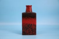 [5070] Scheurich Fat Lava Vase rot schwarz 281-30 midcentury Baden-Württemberg - Hockenheim Vorschau