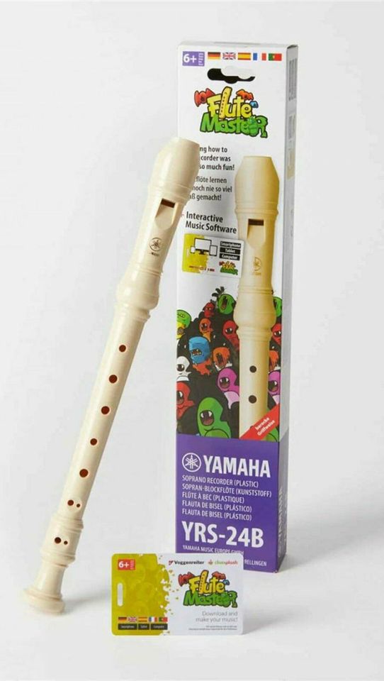 Yamaha YRS 24 Blockflöte BAROCK Flute Master App Bundle + Lizenz in Brilon