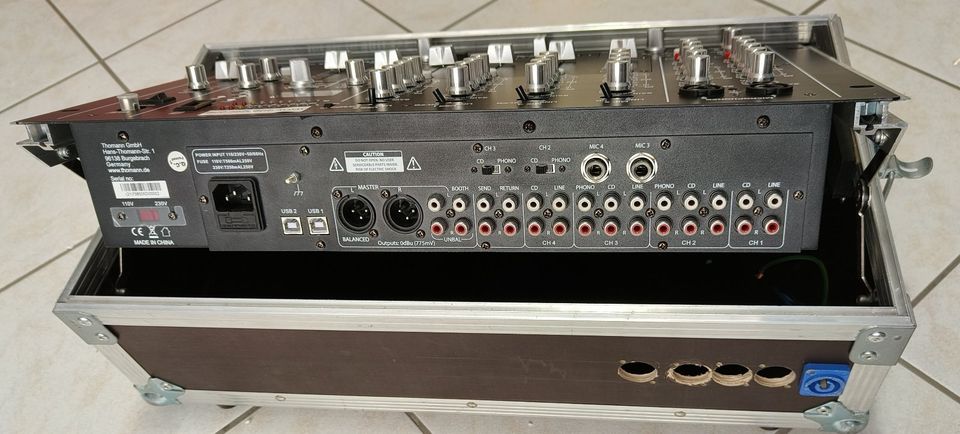 the t.mix 402 USB Play - 4 Kanal DJ Mixer, 4x Mic In, 2x USB In in Hilzingen