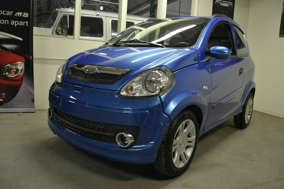 Microcar M.Go SXI Leder BLue Mopedauto Leichtmobile 45 KM in Vreden