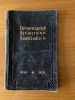 Alte Hülle aus Leder! 25 Jahre Club der Berliner Buchhändler Nordrhein-Westfalen - Porta Westfalica Vorschau