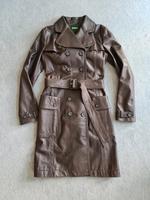 Ledertrench Ledermantel Benetton 36 S Niedersachsen - Oyten Vorschau