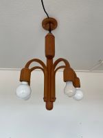 Domus 4451 Teakholz Lampe 60er Mid-Century 5-Lichter Kronleuchter Bayern - Wehringen Vorschau