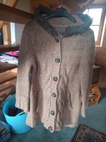 Strickjacke Wolle Fellkapuze Zara Gr. 146/152 Bayern - Wegscheid Vorschau