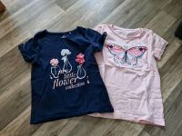 Tshirts Gr 122 Topolino Schmetterling Blumen Niedersachsen - Wolfenbüttel Vorschau