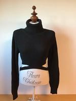 Noisy May Pullover schwarz Grobstrick Design Taille Rolli XS Bayern - Ustersbach Vorschau