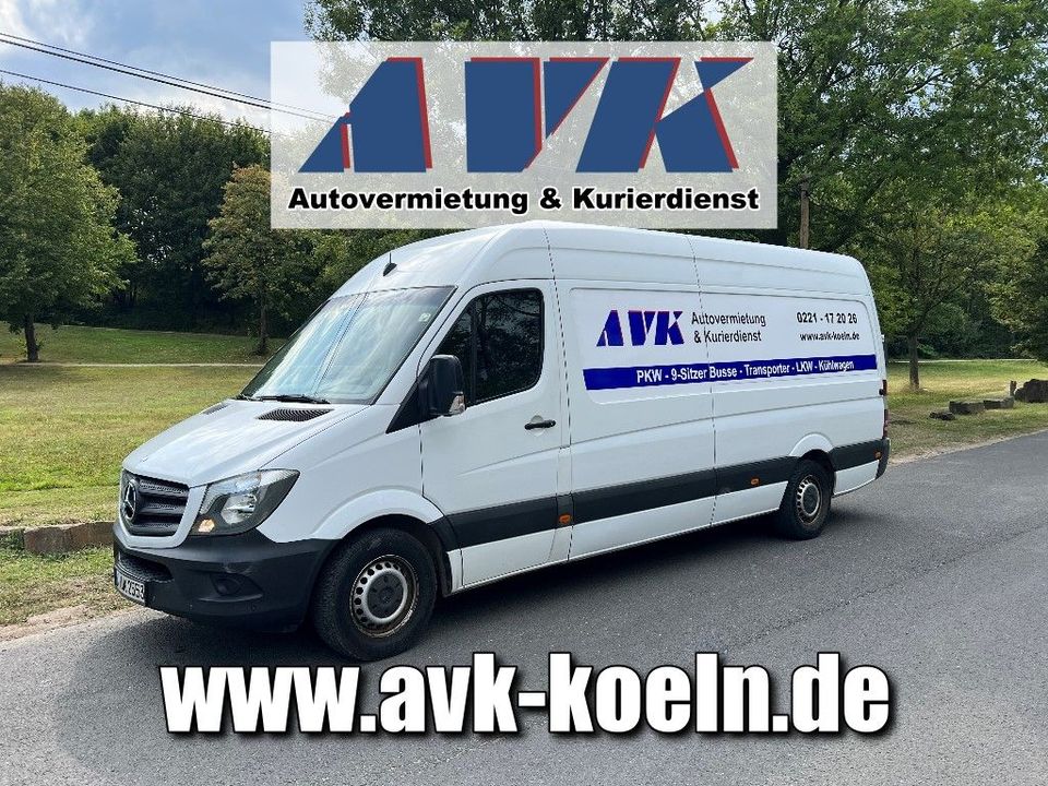 #09M Transporter Sprinter XXL günstig mieten ab 66€ in Köln