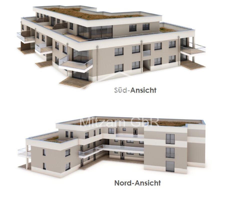 Besondere Neubau 3-Zimmer-Erdgeschoss-Whg. in traumhafter Lage mit EBK u. TG-Stellplätzen (Ref. 0001395) in Beilngries